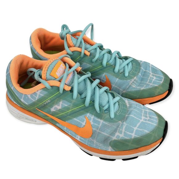 Nike Womens Dual Fusion TR 2 631661-400 Blue Running Shoes Sneakers Size 8 - Picture 1 of 8